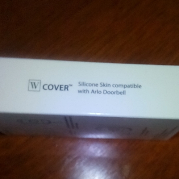 White Silicone Arlo Audio Doorbell Cover - Picture 4 of 5